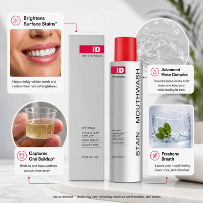 AfterBrush® — Stain & Gunk Removing Mouthwash