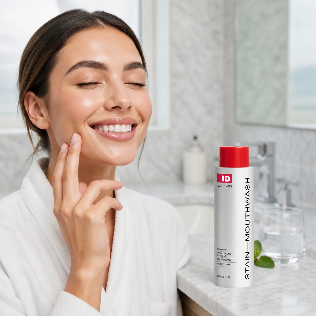 AfterBrush® — Stain & Gunk Removing Mouthwash
